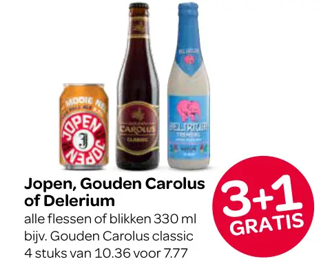 Aanbieding: Jopen, Gouden Carolus of Delerium