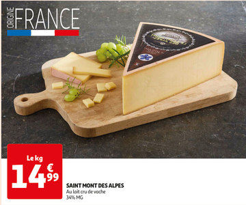 Offre: SAINT MONT DES ALPES