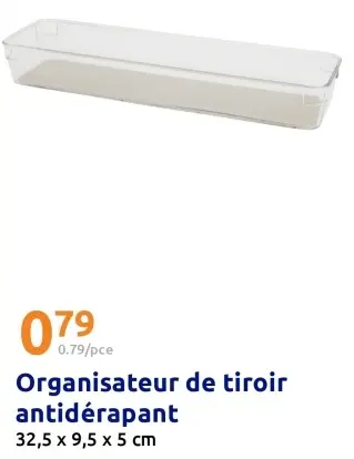 Offre: Organisateur de tiroir antidérapant