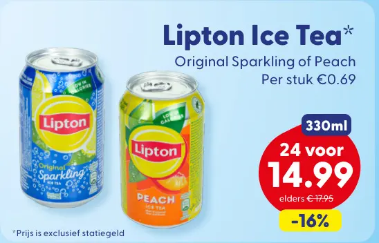 Aanbieding: Lipton Ice Tea