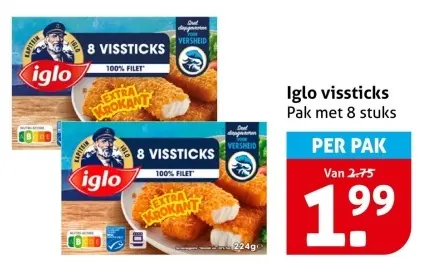 Aanbieding: vissticks