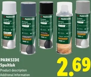 Aanbieding: Spuitlak