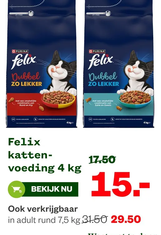 Aanbieding: Felix kattenvoeding