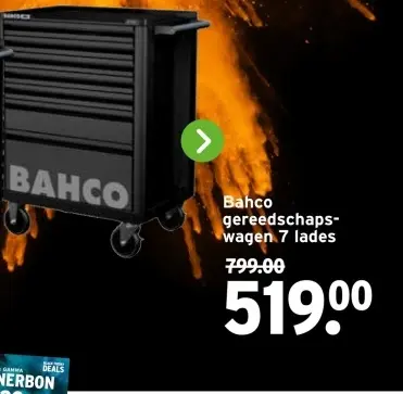 Aanbieding: gereedschapswagen