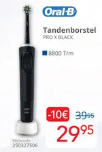 Aanbieding: Oral-B Tandenborstel PRO X BLACK