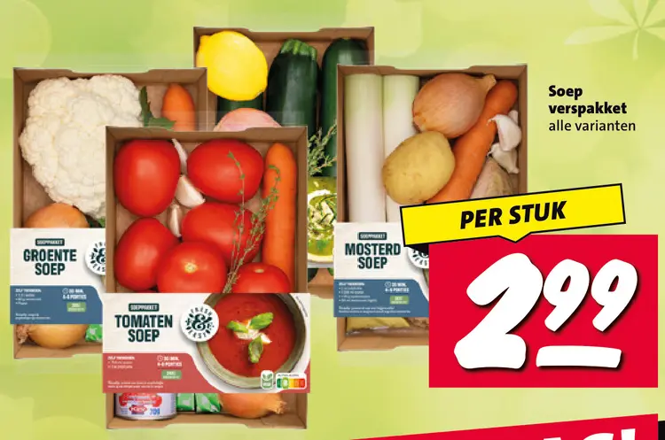 Aanbieding: Soep verspakket