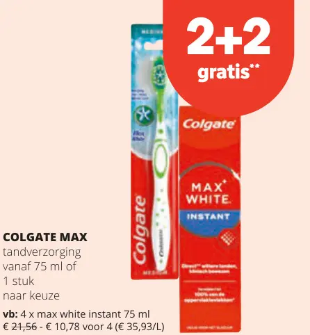 Promotie: Tandverzorging