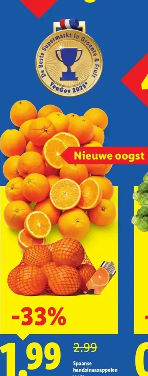 Aanbieding: Spaanse handsinaasappelen