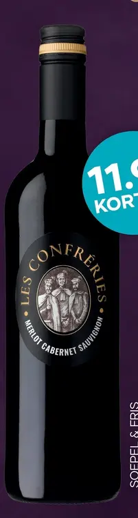 Aanbieding: Les Confréries Merlot Cabernet Sauvignon