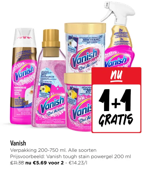 Aanbieding: Vanish