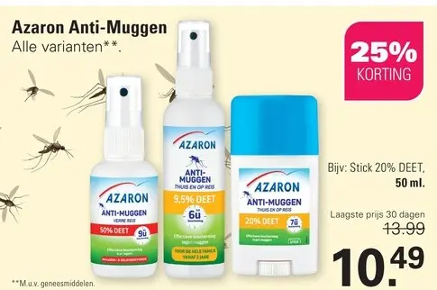 Aanbieding: Azaron Anti-Muggen
