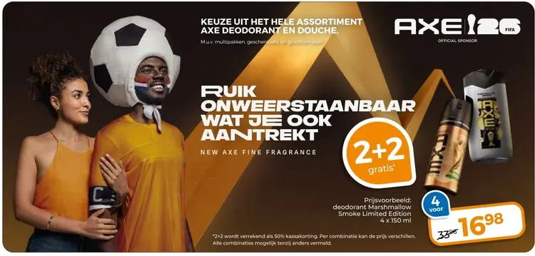 Aanbieding: deodorant Marshmallow Smoke Limited Edition 