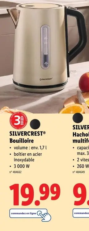 Offre: Bouilloire