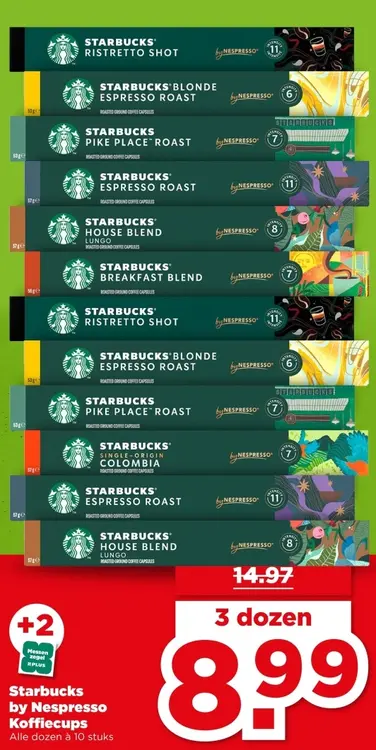 Starbucks by Nespresso Koffiecups