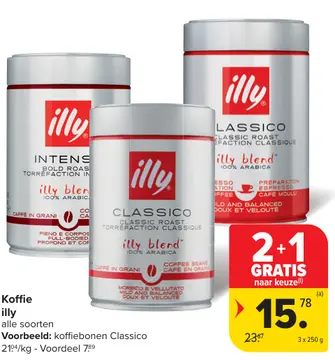 Aanbieding: Koffie illy