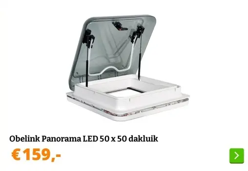Aanbieding: Obelink Panorama LED 50 x 50 dakluik