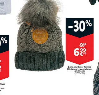 Offre: Bonnet d'hiver femme