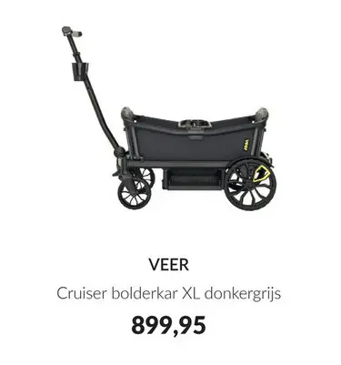 Aanbieding: Cruiser bolderkar XL donkergrijs
