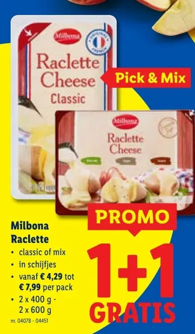 Aanbieding: Raclette Cheese