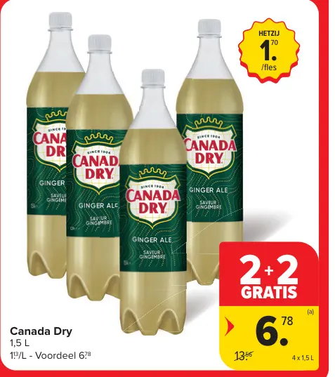 Promotie: Ginger Ale