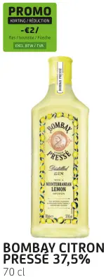 Promotie: Bombay citron pressé