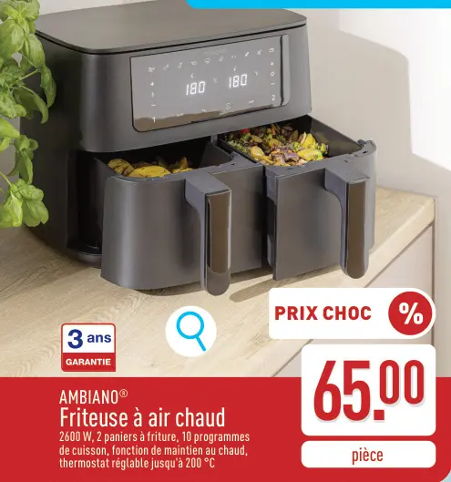 Offre: Friteuse à air chaud
