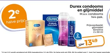 Aanbieding: Durex condooms en glijmiddel