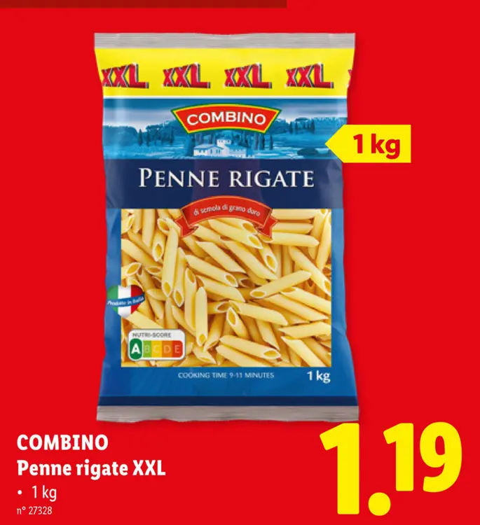 Offre: Penne rigate XXL