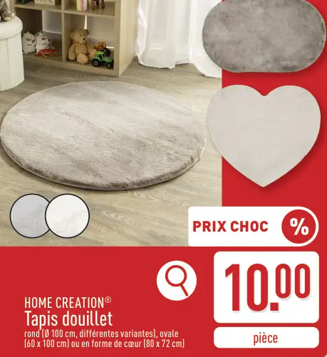 Offre: Tapis douillet