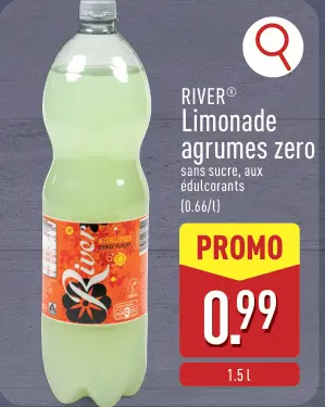 Offre: Limonade agrumes zero