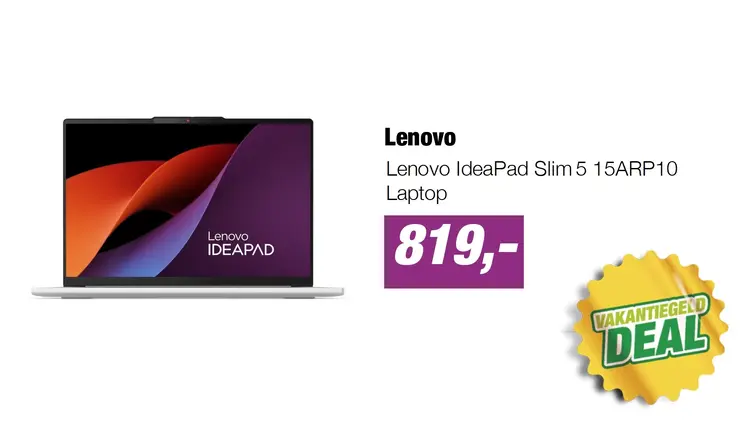 Aanbieding: Lenovo IdeaPad Slim 5 15ARP10 Laptop