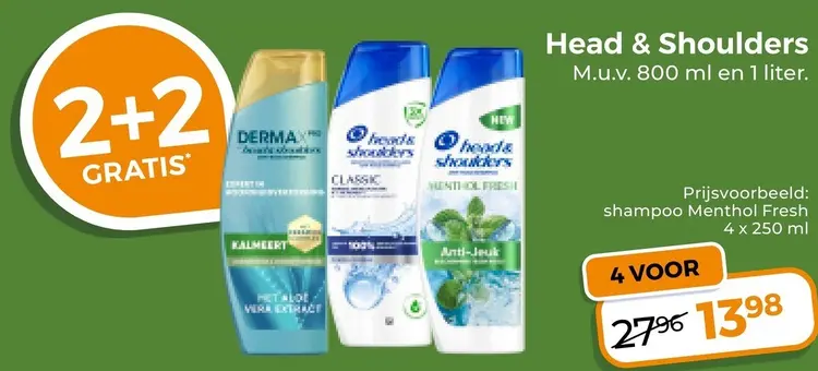 Aanbieding: Head & Shoulders