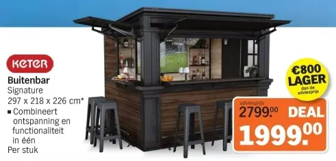 Aanbieding: Buitenbar Signature