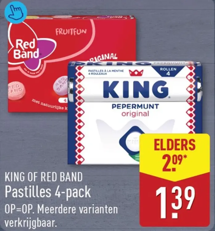 Aanbieding: Pastilles 4-pack