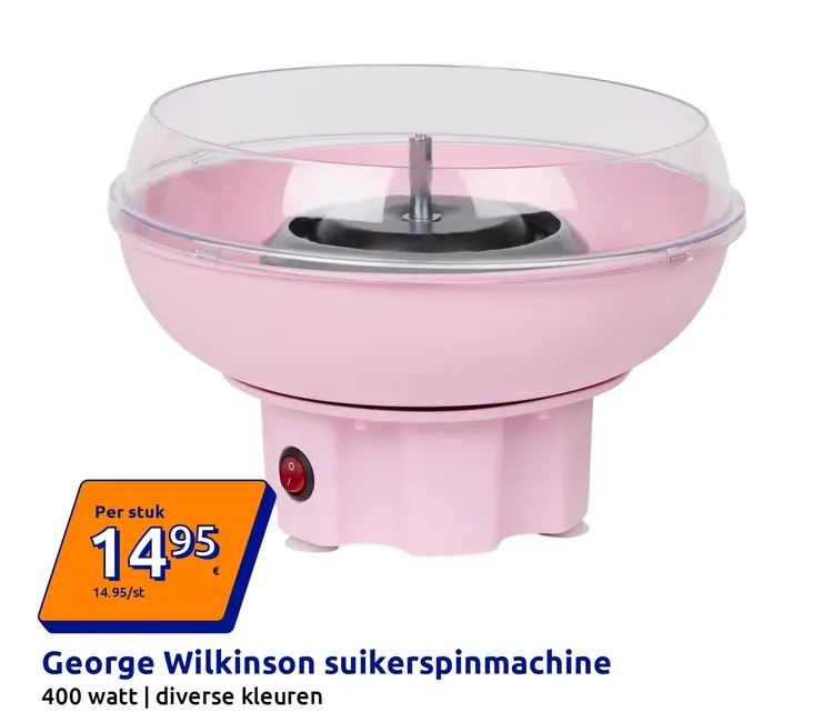 Aanbieding: suikerspinmachine