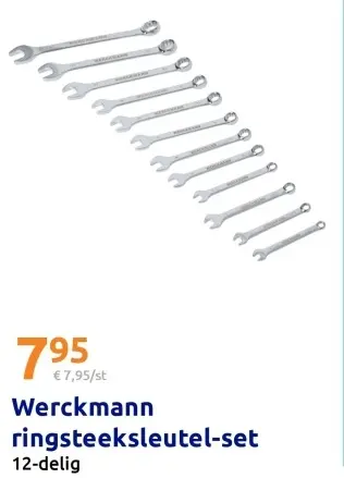 Aanbieding: ringsteeksleutel-set