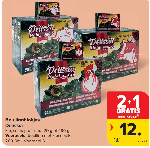 Promotie: Bouillonblokjes