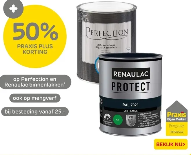 Aanbieding: Perfection and Renaulac interior paints