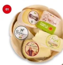 Offre: Plateau de fromages belges.