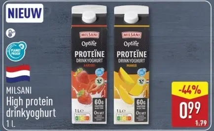 Aanbieding: High protein drinkyoghurt