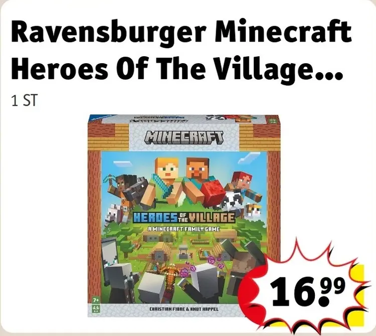 Offre: Minecraft Heroes Of The Village