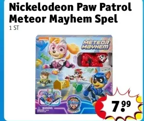 Aanbieding: Nickelodeon Paw Patrol Meteor Mayhem Spel