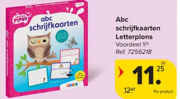 Aanbieding: Abc schrijfkaarten