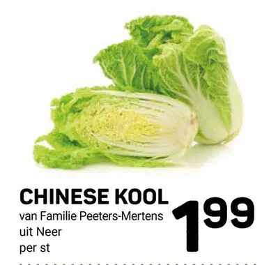 Aanbieding: Chinese kool