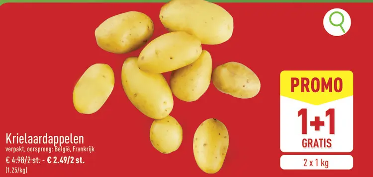 Promotie: Krielaardappelen