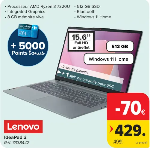 Offre: IdeaPad 3