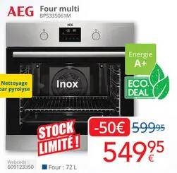 Offre: AEG Four multi