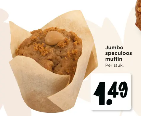 Promotie: Speculoos muffin