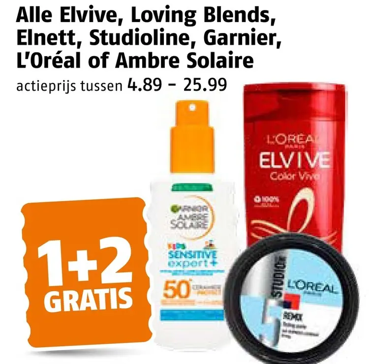 Aanbieding: Alle Elvive, Loving Blends, Elnett, Studioline en meer