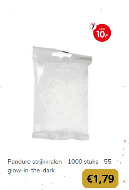 Aanbieding: Panduro strijkkralen